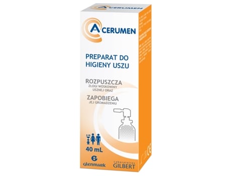 Spray De Higiene Para Ouvidos A Cerumen, 40ml Glenmark