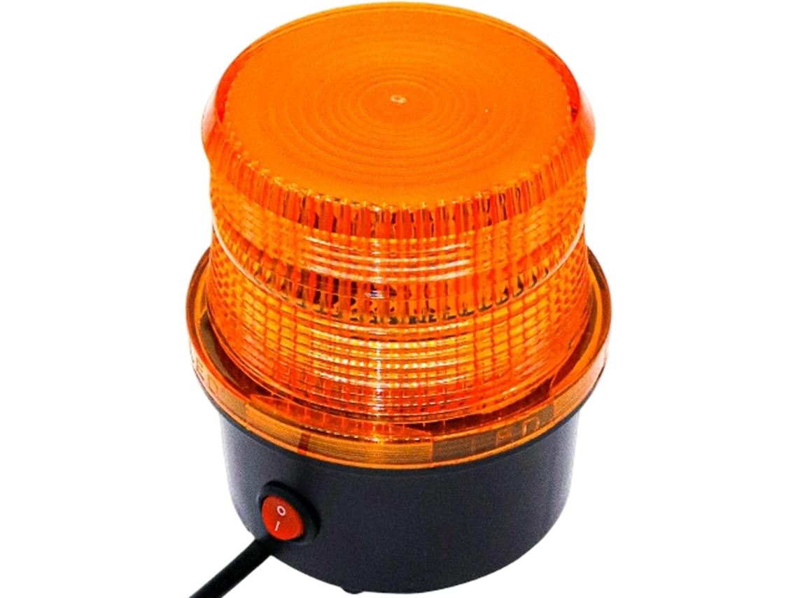 Luzes Estroboscópicas Para Caminhões, Led Âmbar Magnético Potente, Sinalização De Segurança, Farol Estroboscópico Para