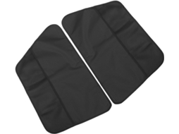 Conjunto De 2 Almofadas Para Portas De Carro Para Cães Em Tecido Resistente A Arranhões.