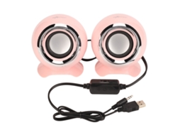 Altavoz De Computador Usb Com Interface 3.5mm Entrada Usb 5v Som Estéreo Surround Para Notebook Pc
