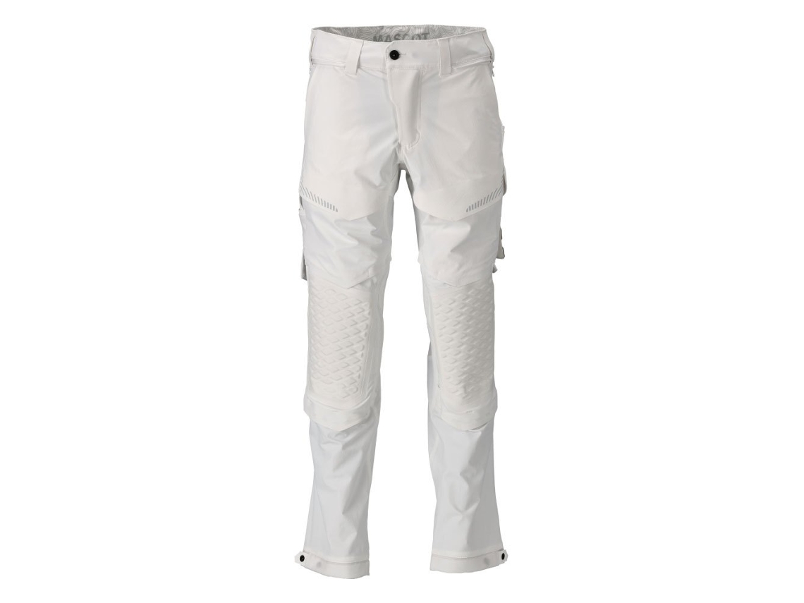Calças Grandes Com Bolsos Para Joelheiras Customized 22279 Branco 49 / 35 MASCOT