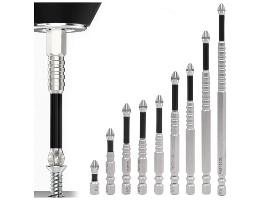 Conjunto De Bits Para Chave, 1/4 Polegadas, Para Montagem, Manutenção E Trabalhos De Bricolage