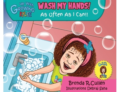 Livro Wash My Hands! De Brenda R Cullen (inglês - Capa Dura)