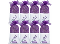 Sachets de lavanda seca 8 pack para armários, gavetas, carros NOVA LINE