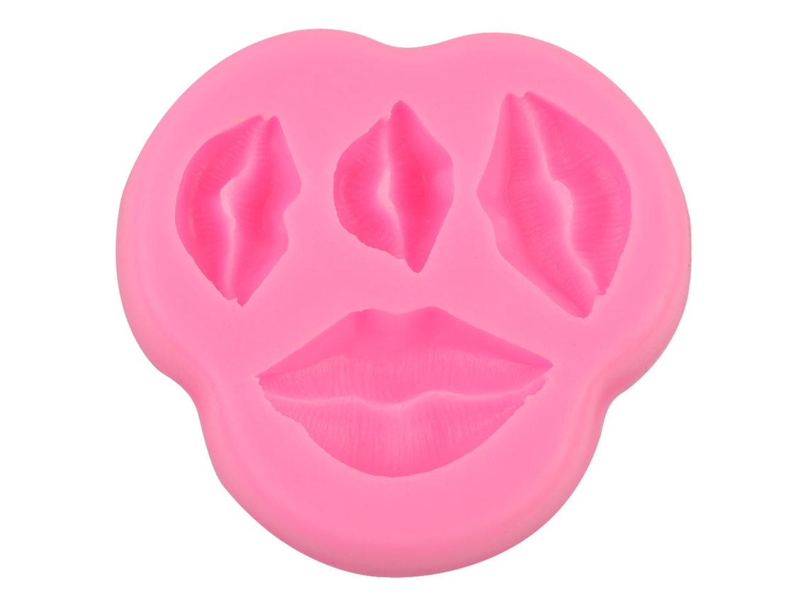 Moldes De Silicone Para Bolo De Desenho Animado Rosa Para Confeitar Em Casa