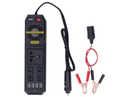 Inversor HKJ Carro 200W 12V para 220V com USB