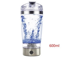 Copo Misturador Elétrico Portátil Recarregável Via Usb de 450ml/600ml para Proteína em Pó, À Prova de Vazamentos. TAISHENGDA