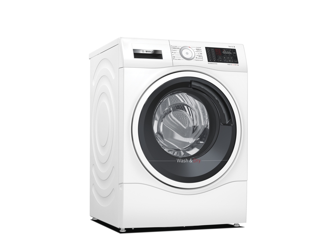 Máquina de Lavar e Secar Roupa BOSCH WDU8H541ES (6/10 kg - 1400 rpm - Branco)