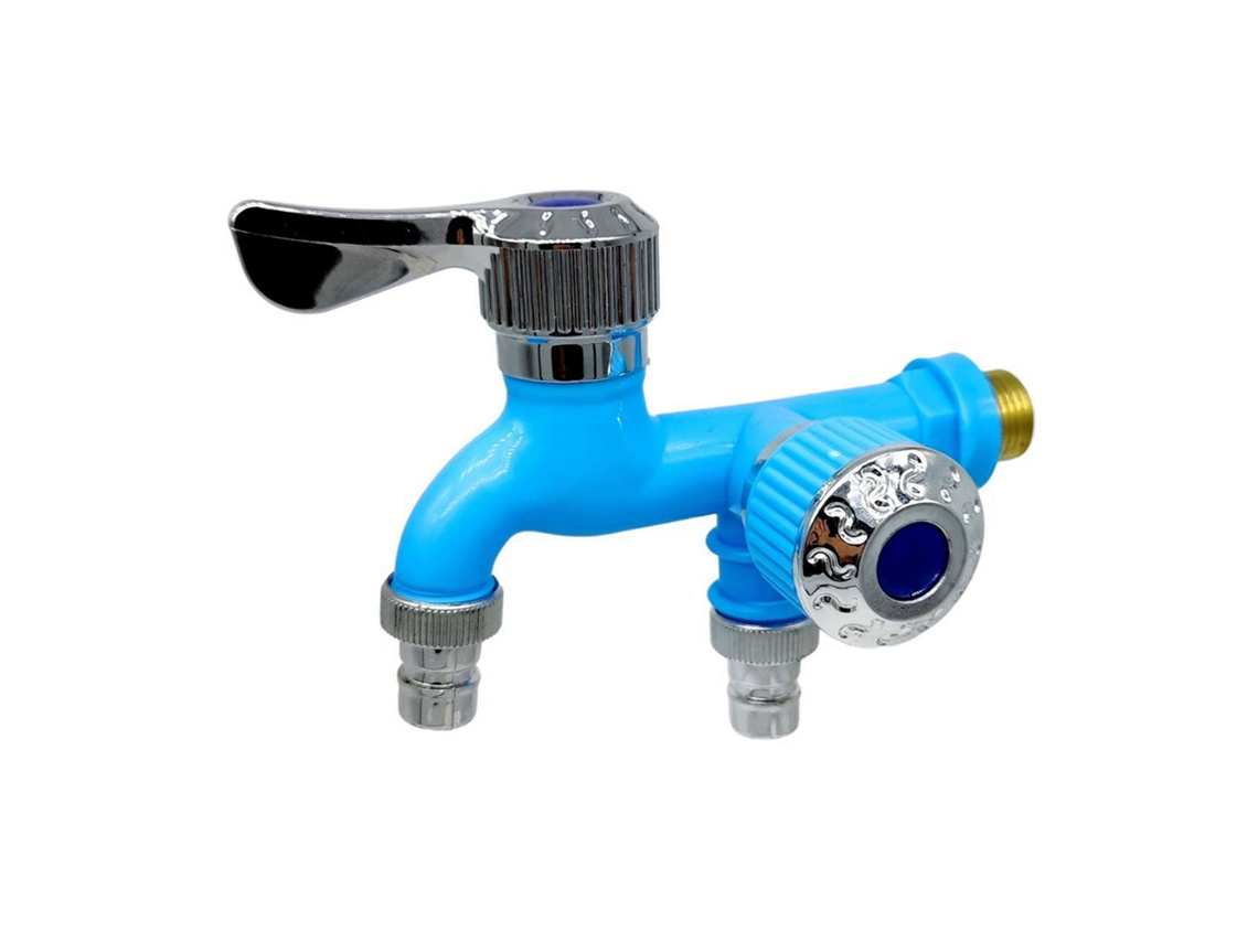 Chuveiro De Máquina De Lavar Com 2 Saídas E Chaves Duas 1/2 Polegada Thread Universal Para Varanda Banheiro