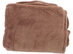 Capa De Inverno Feminina Nuobesty Com Capuz De Lã Dupla Face Na Cor Camelo, Poncho Felpudo Com