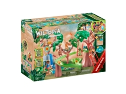 Wiltopia Playground Jungla Tropical PLAYMOBIL (Idade minima recomendada: 4 anos)