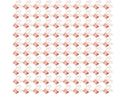Clipes De Papel Em Formato Pato, Prendedores De Metal Resistentes, Conjunto De 100 Peças Com Design Exclusivo Uso