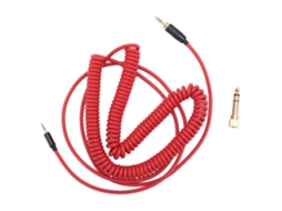 Cabo Enrolado LURELIA para fones, conector dourado, 2m