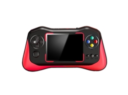 Mali console de Jogos Portátil Retro com 500 Jogos Tela Hd 3,5 Polegadas Brinquedo Eletrônico Vermelho