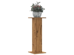 Vidaxl Suportes P/ Plantas 2 Pcs 30x30x80 Cm Derivados De Madeira