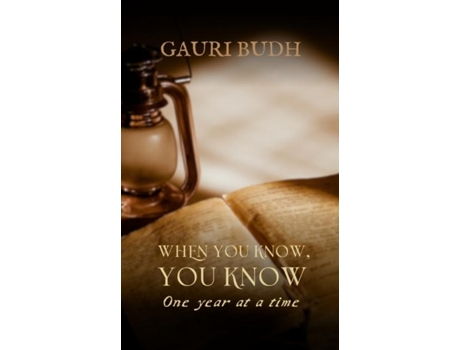 Livro WHEN YOU KNOW, YOU KNOW de Gauri Budh (Inglês)