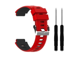 Pulseira De Silicone Resistente E Ajustável Para Relógio Garmin