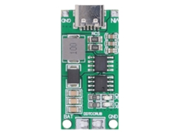 Módulo Carregador Bateria Li-ion 4s Type C 16.8v, 4a Entrada, 1.12a Carregamento Com Boost Verde 3-6v