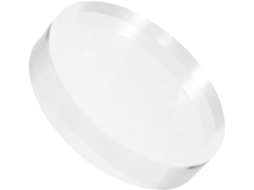 Suporte De Acrílico Transparente Redondo 10x2 Cm Para Cosméticos E Joias, Base De Armazenamento Leve E Durável Para Casa