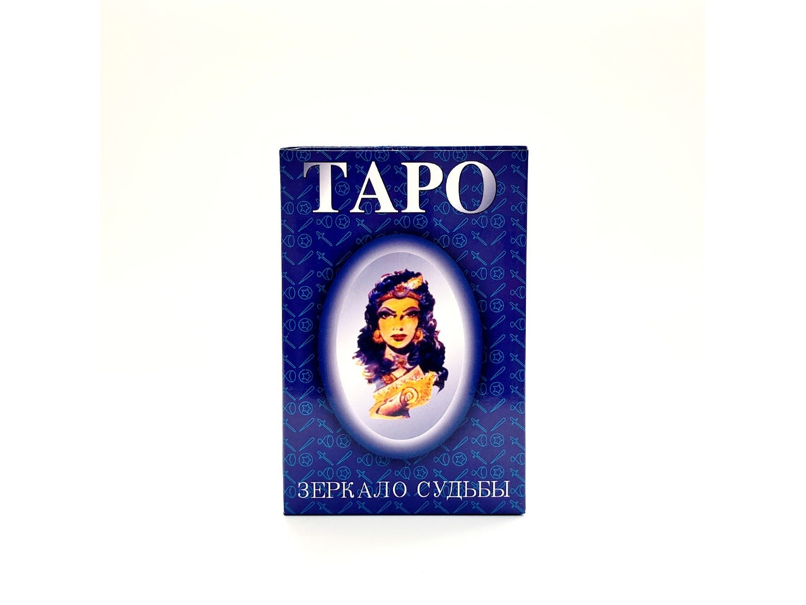 Baralho De Tarô Russo Tapo, Novo, Com 79 Cartas, 9,7 X 6,5 X 2,8 Cm.