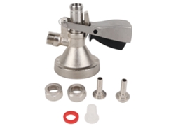 Conector Fonte Cerveja G Inox Latão para Casa
