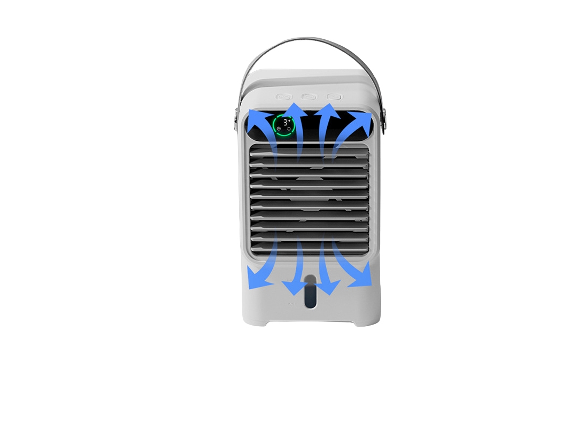 Laxiscreed N11 Refrigerador De Mesa Com Ciclo De Água, Resfriamento Rápido E Alto Fluxo De Ar