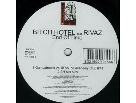 Vinil End Of Time Feel The Rhythm