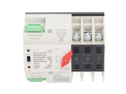 Interruptor de Transferência Automática Dual 3p 63a Ac220v Rail Tempo Milissegundos