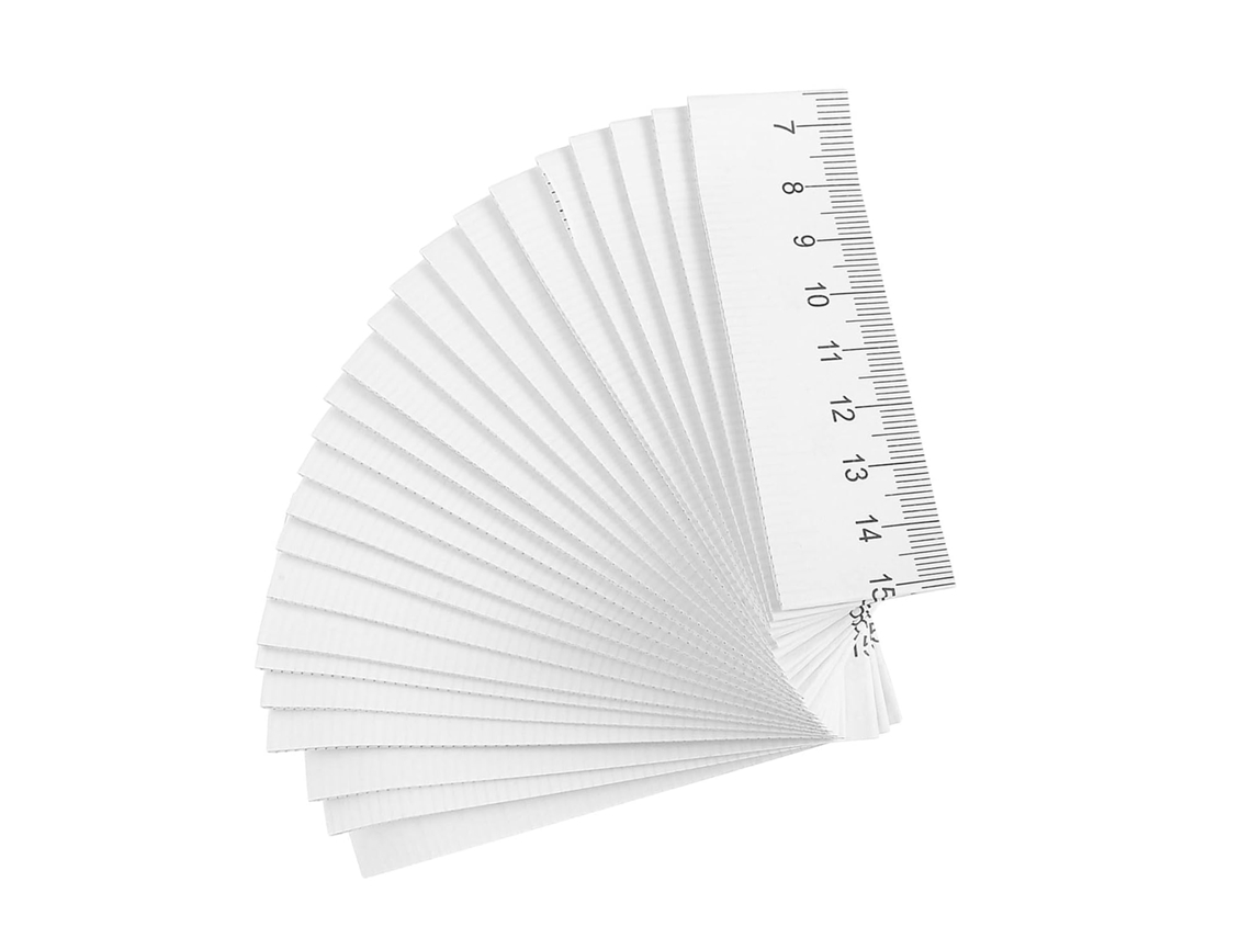 Fita Métrica De Papel Para Feridas E Bebês, 100 Unidades Descartáveis,