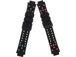 Conjunto De 2 Pulseiras De Silicone Duráveis Para Smartwatch Com Sistema De Liberação Rápida, Dispon Gokoco