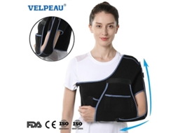 Braçadeira de Ombro Velpeau para Rotador Cuff, Fraturas e Lesões, Respirável e Macia para Dormir