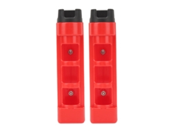 Suporte de Vara de Pesca para Cinto 2pcs Resistente Leve Vermelho S/MARCA