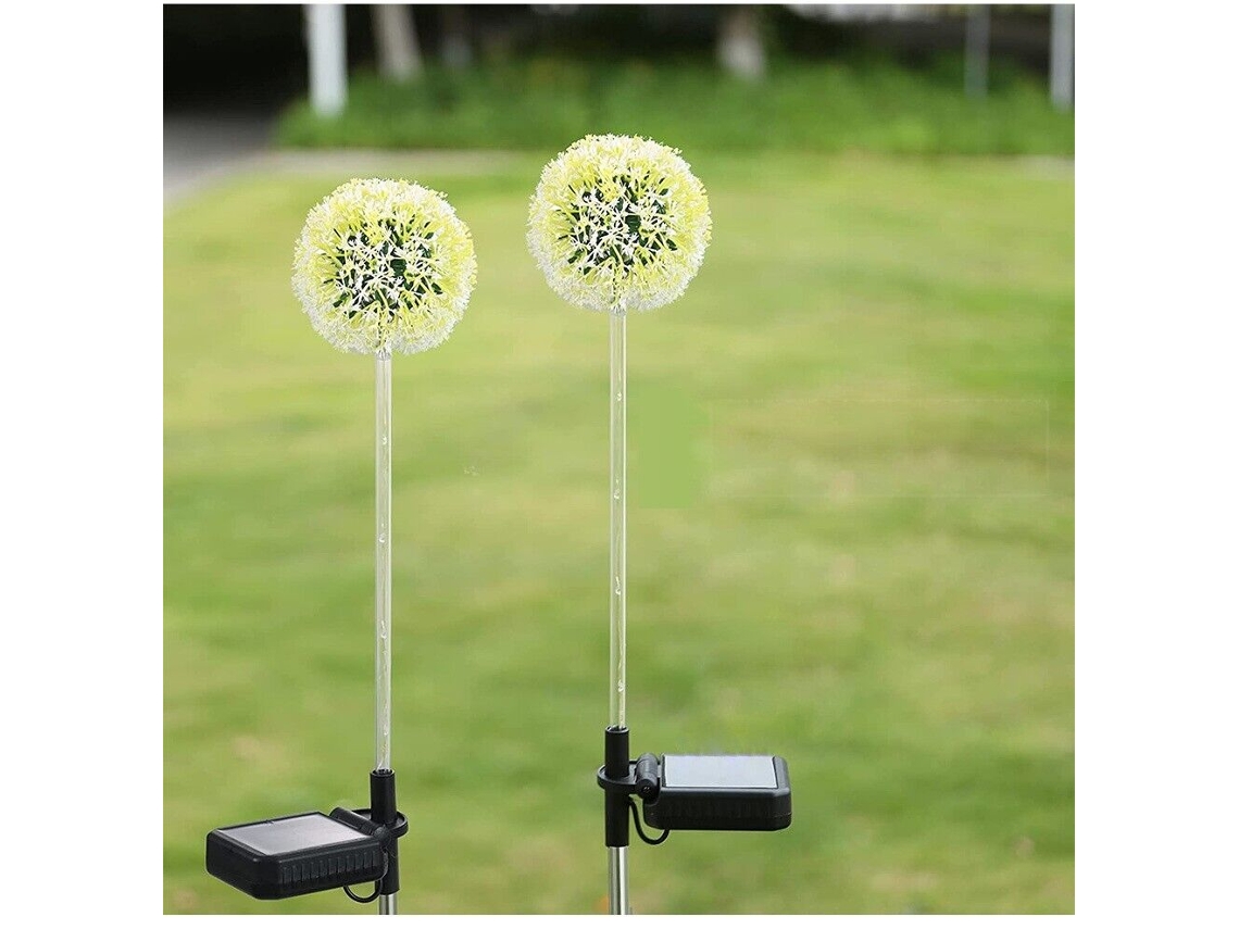 Pacote Com 4 Luzes Led Solares Para Decoração De Jardim E Quintal, Luz Para Caminho SUNNY SPACES