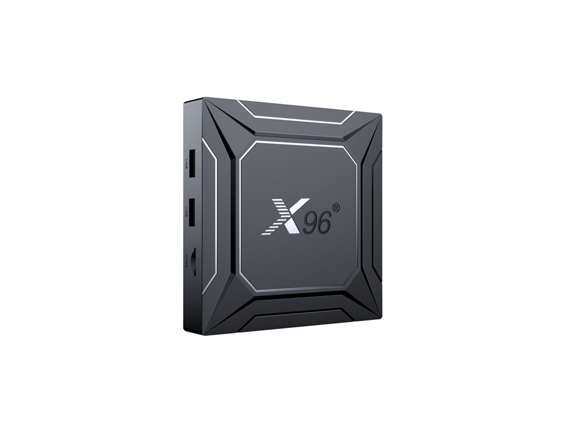 Tv Box X96m200, 4k Ultra Hd, 4 Gb Ram/32 Gb Rom, Wi-fi 6 2,4 Ghz/5 Ghz Dual Band 1000 M (preto)