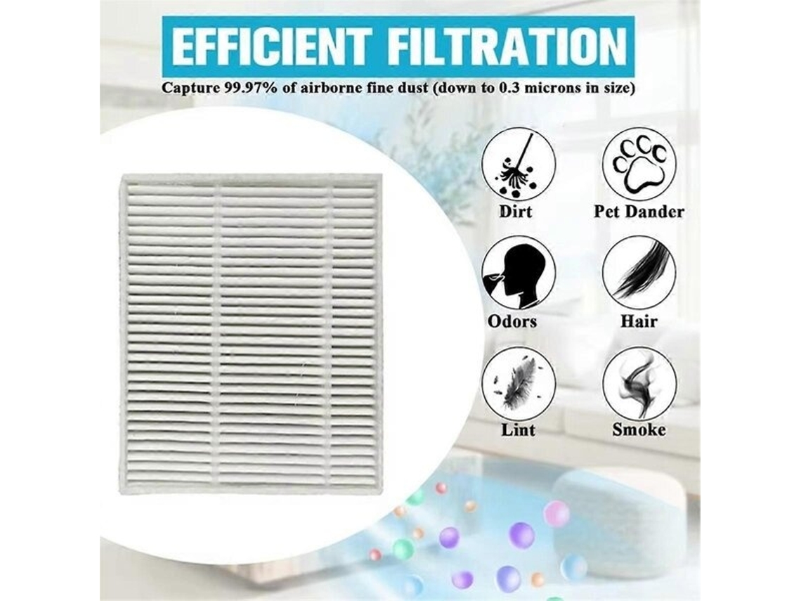 Lurelia Kit De Manutenção Para E10 E12 B112, Com Filtros Hepa, Escova Principal, Escovas Laterais