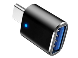 Adaptador, Usb c para Usb 3.0 Receptáculo Preto AOZORZ