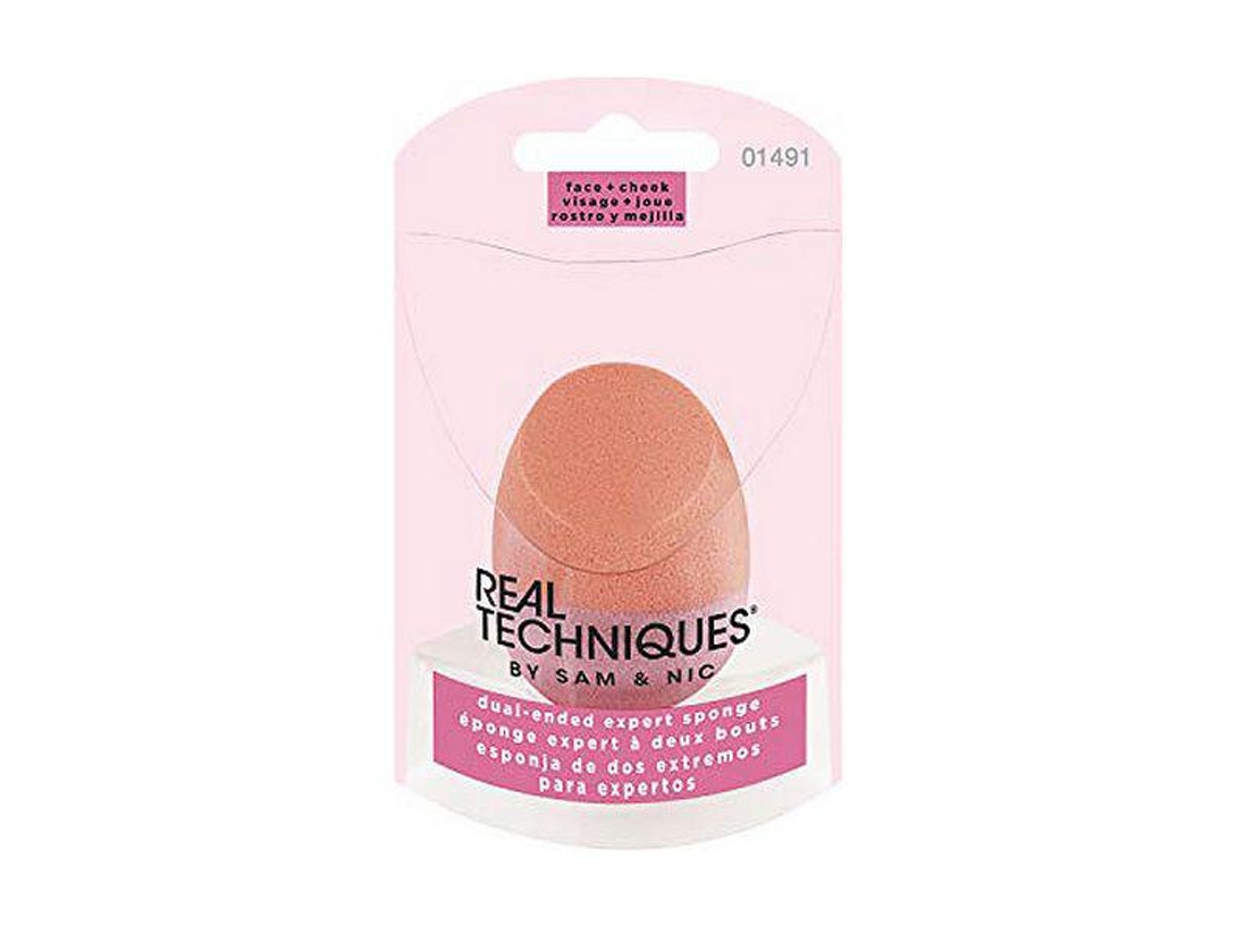 Esponja Para Maquilhagem Dual-Ended Expert Real Techniques