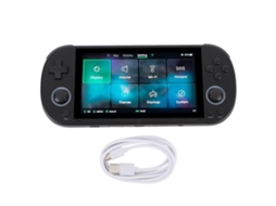 Console retro EOOCOO, sistema Linux, tela IPS 4,96 polegadas