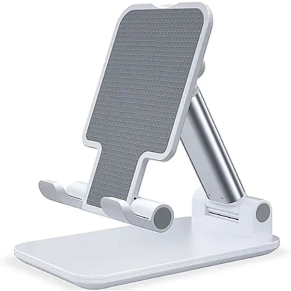 Suporte Para Celular Compatível Com Iphone 13, 12, 11 Pro Max, X, Ipad E Todos Os Smartphones, Suporte De Mesa Ajustável Em Metal.