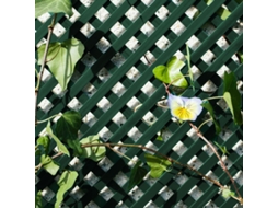 Treliça De Pvc Verde 18mm - Decoração E Separação De Ambientes 0,6 X 1,2 M / Verde 1 Un.