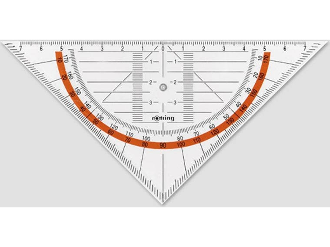 Transferidor ROTRING S0237630 (Transparente)