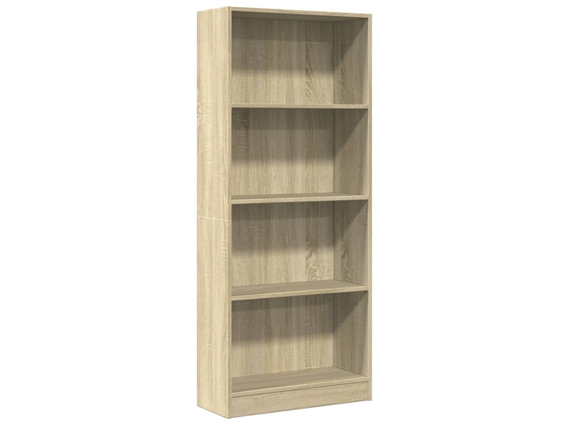 Estante Derivados de Madeira Carvalho Sonoma MAISON EXCLUSIVE (60x24x143 cm)