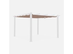 Cobertura De Substituição Para Pérgola 3x4m, Taupe