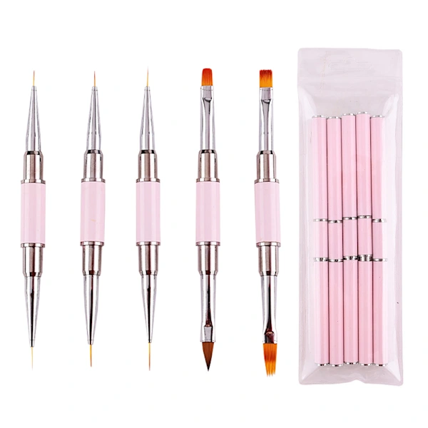 Conjunto Com 5 Canetas Para Nail Art