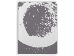 Carnet De Notas À Encre Blanche Com Sopa De Cobertura Motif Plantes Abstraites