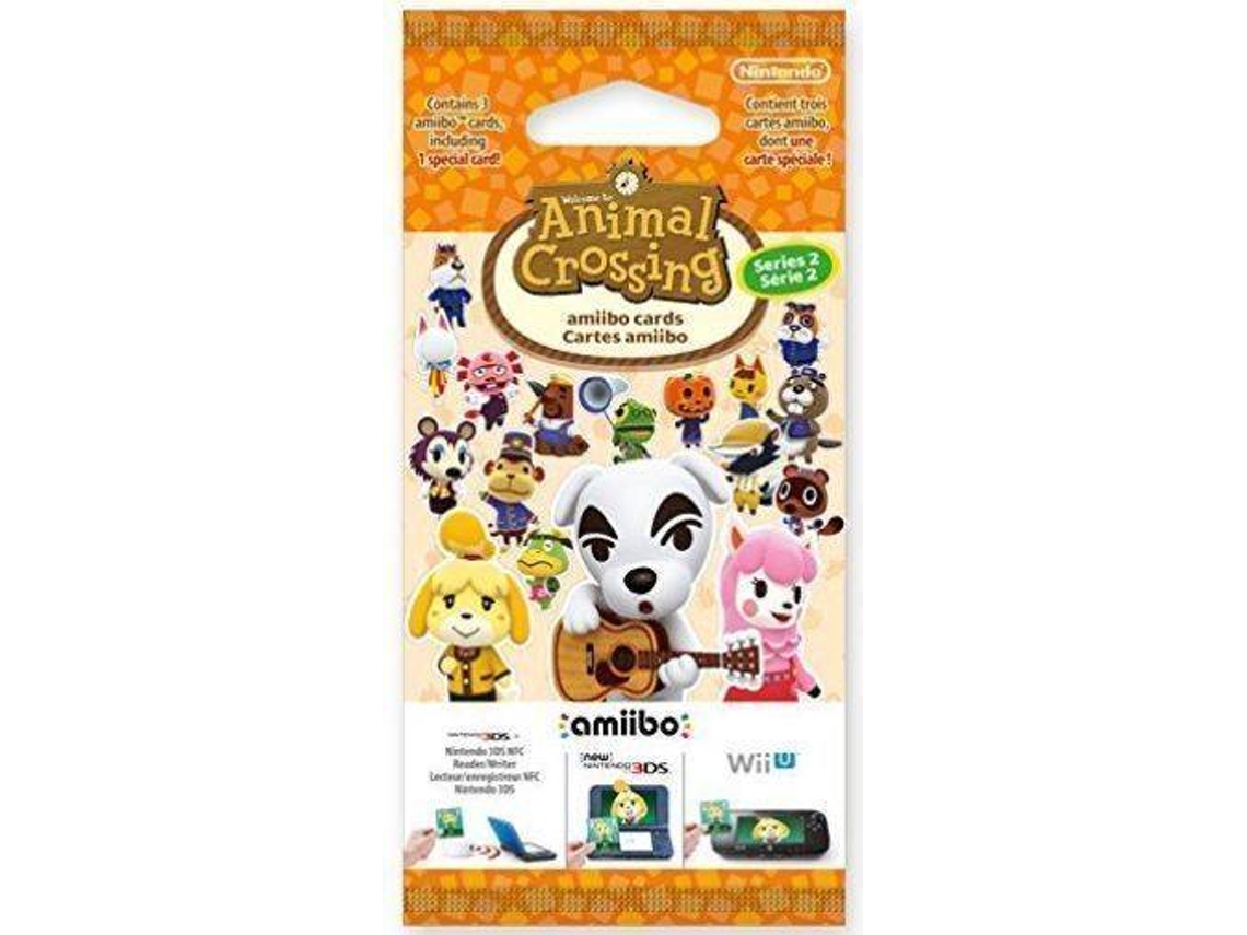 Jogo Pack 3 Cartões NINTENDO Amiibo AC HHD Serie2