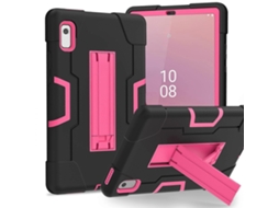 Capa de silicone híbrida para tablet Webake com suporte e cor contrastante