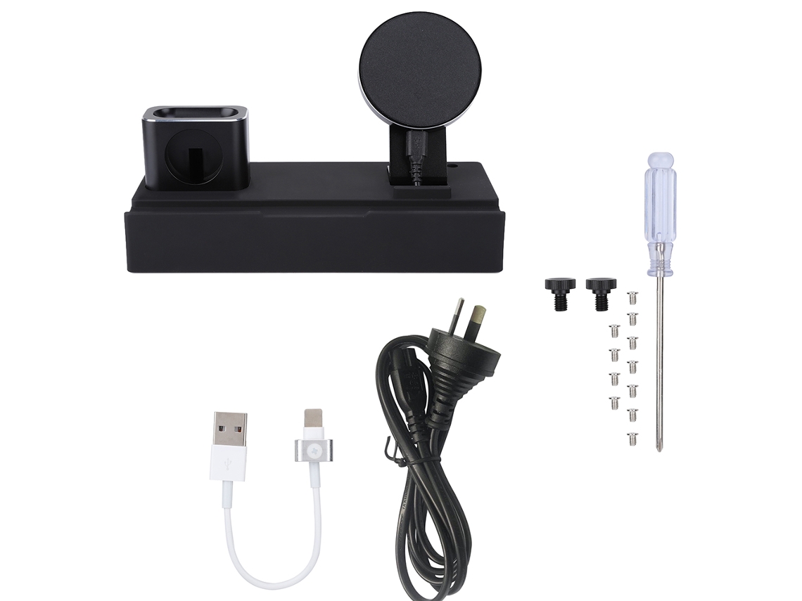 Carregador Sem Fio LAXISCREED 8 em 1 com 2 Portas Usb