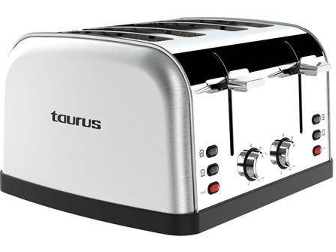 Torradeira TAURUS Vintage Four (1900 W - Inox)