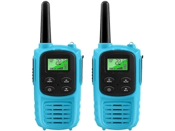 Rádio comunicador de longo alcance com 22 Canais e lanterna Varredura para adultos, famílias, caminhadas, ciclismo e camping Ao Ar L-aquaforge